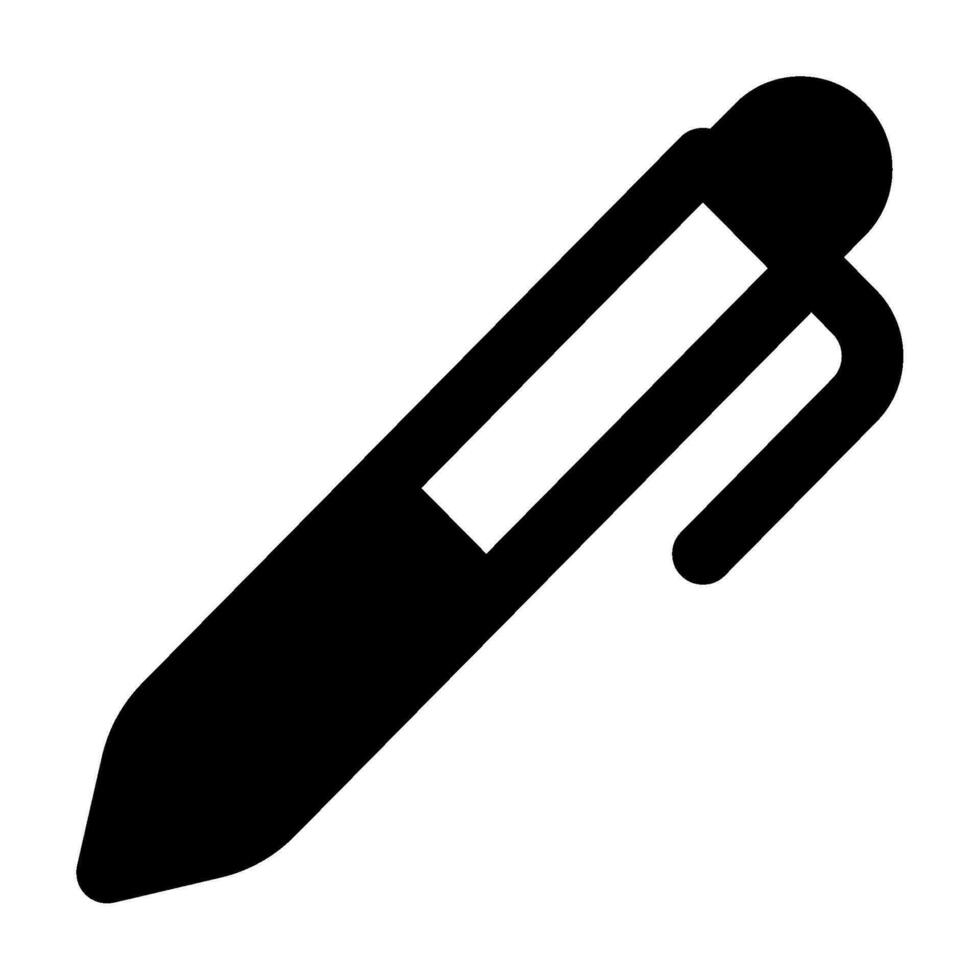 Pen Icon Illustration for web, app, infographic, etc vector