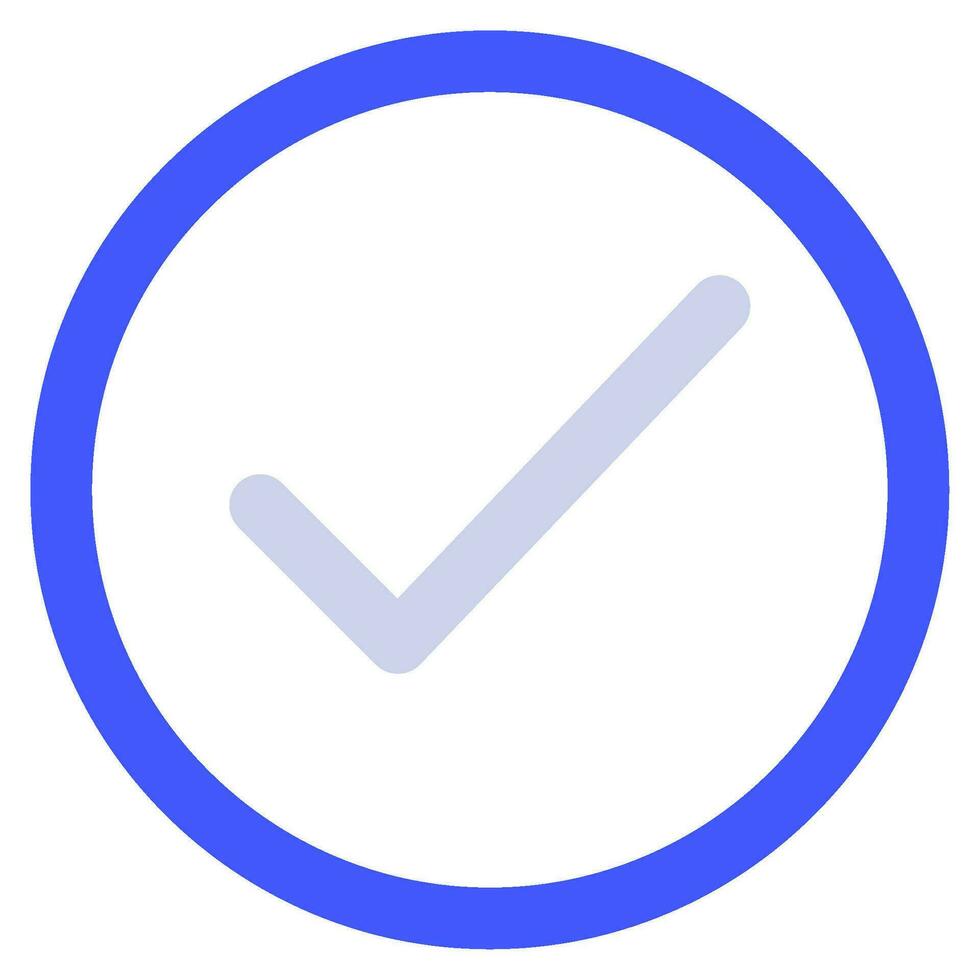 Check Icon Illustration for web, app, infographic, etc vector