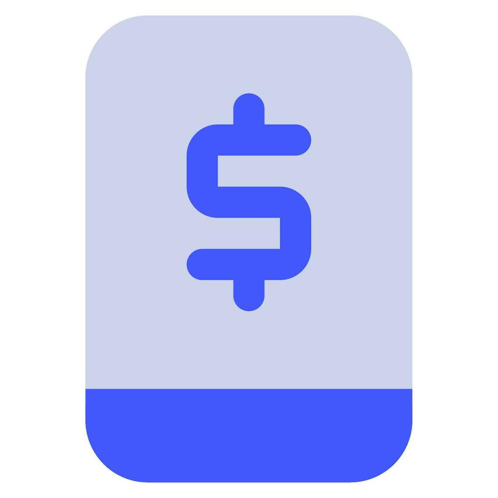 Mobile Banking Icon Illustration for web, app, infographic, etc vector