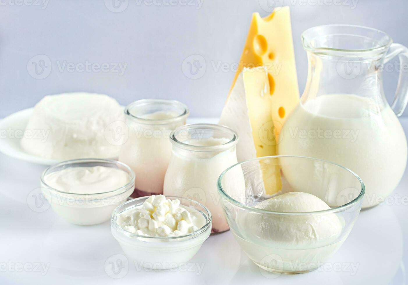 Dairy products set photo