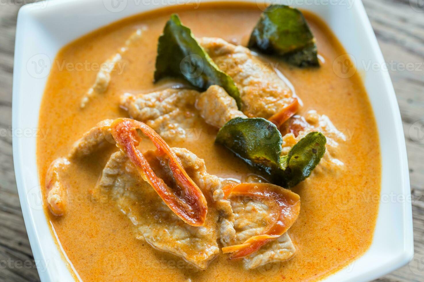 Thai panang curry photo