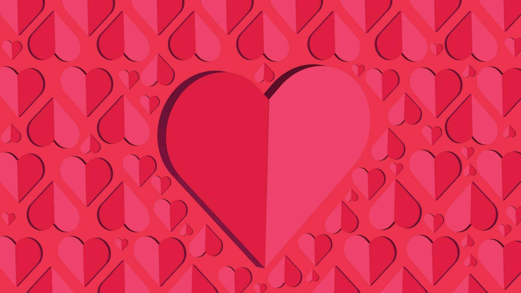 Abstarct valentine pink  love background. vector