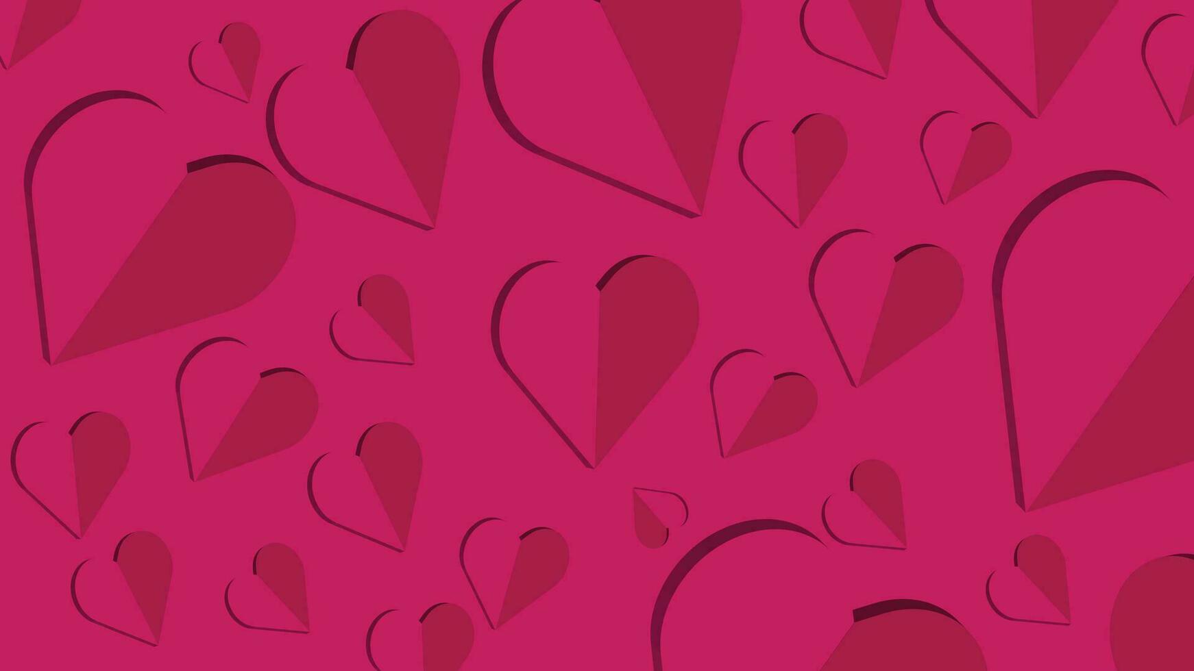 Abstarct valentine pink  love background. vector