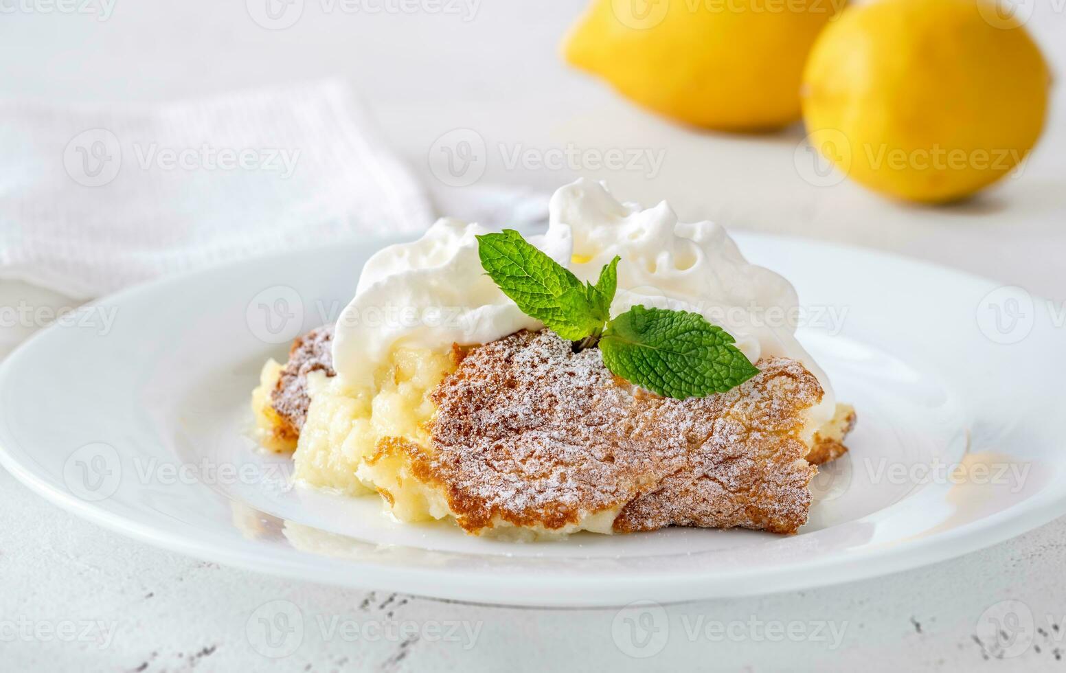 Baked Lemon Pudding photo