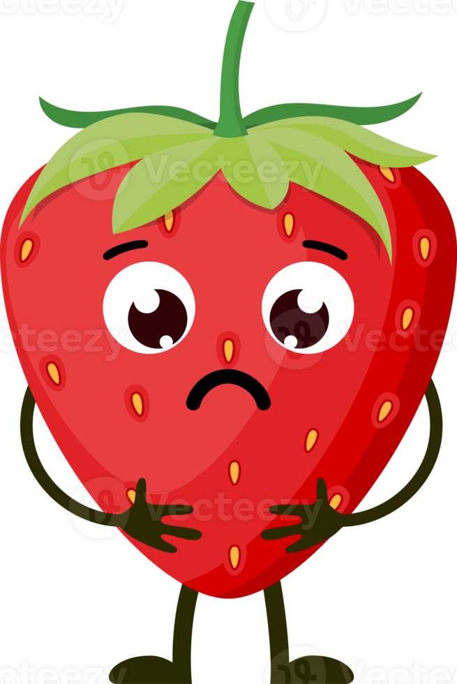 dibujos animados gracioso frutas png