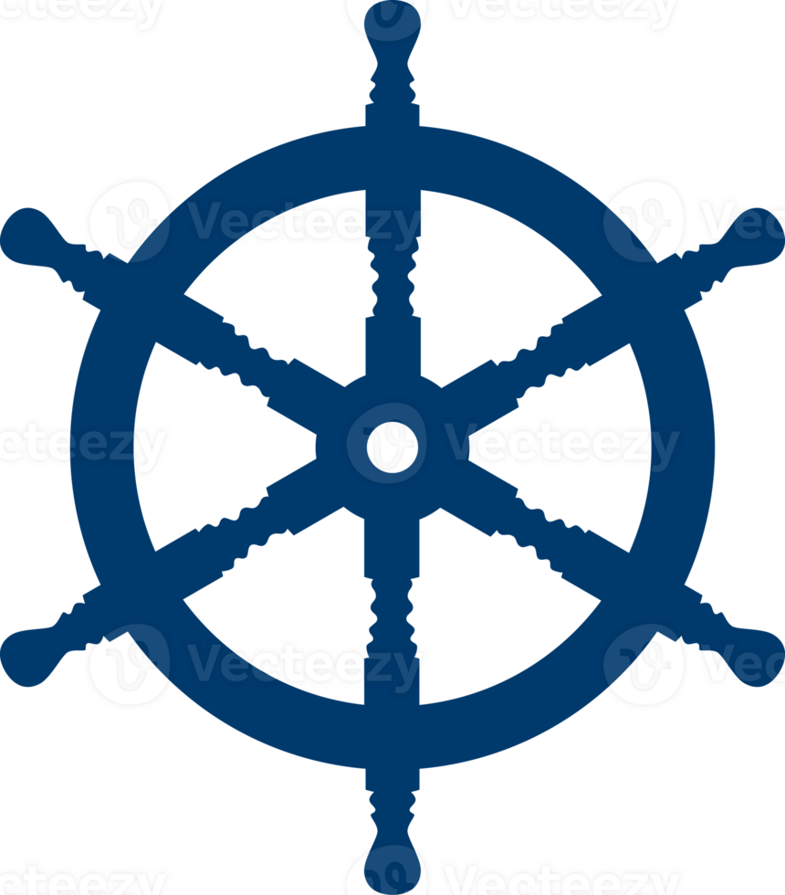 Anchors and steering wheel png
