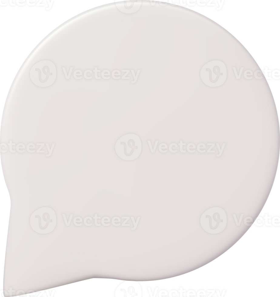 Blank speech bubble pin png