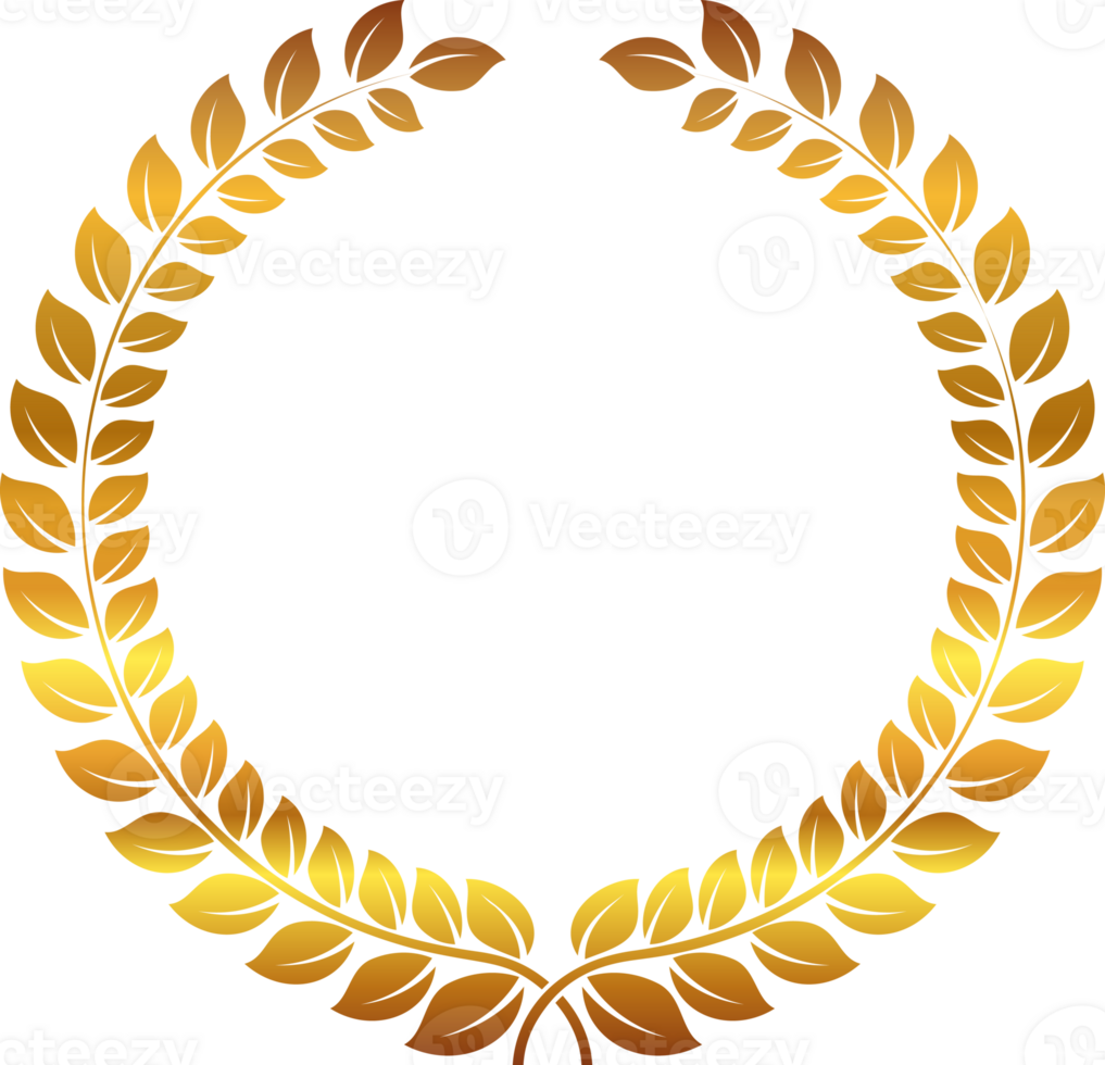 Laurel wreath element png