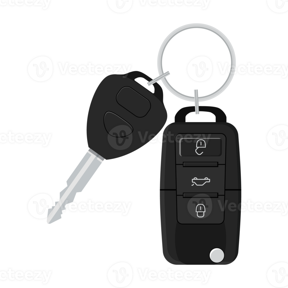 Car Key and of the alarm system. png