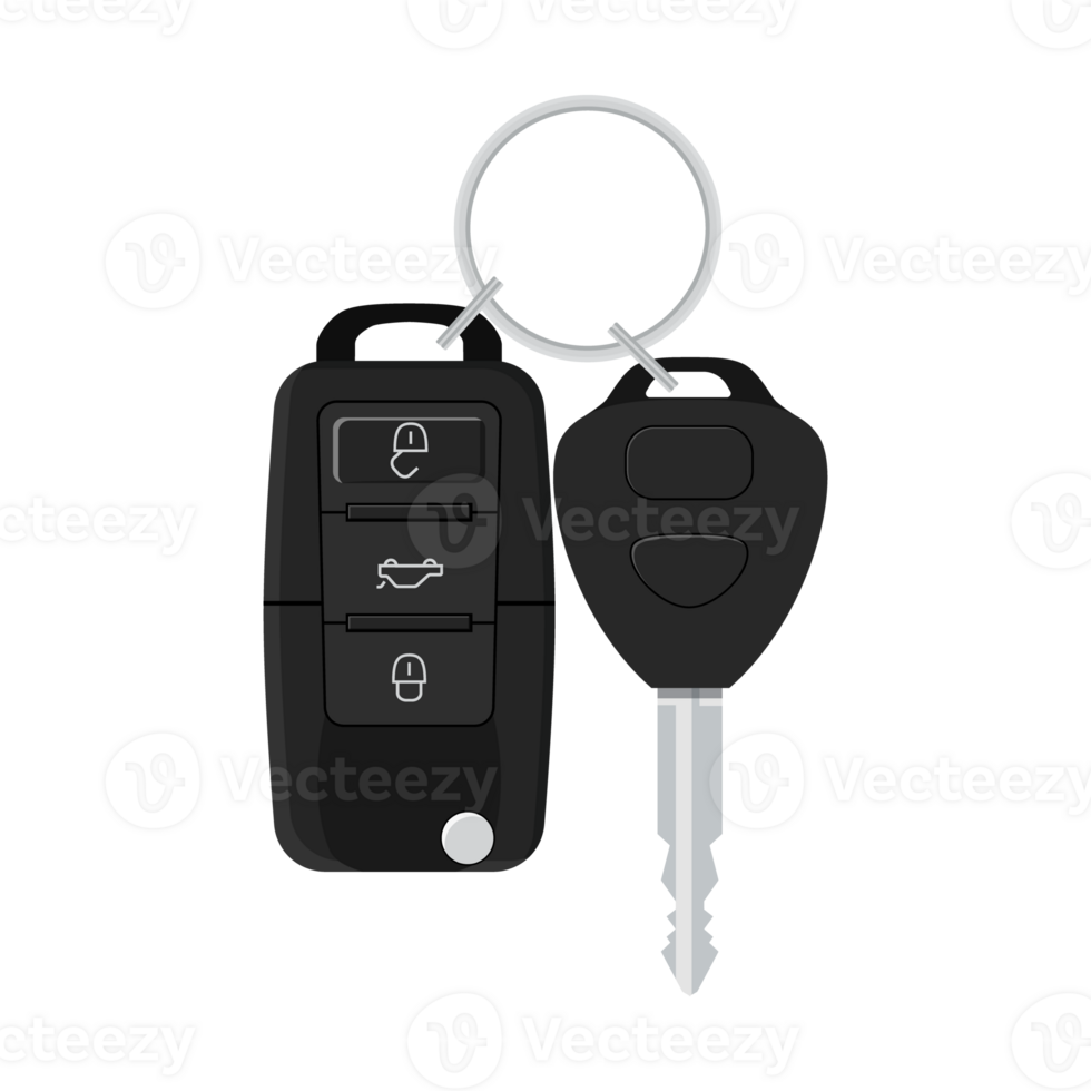 Car Key and of the alarm system. png