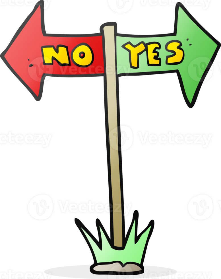 Cartoon Yes And No Sign 36331854 PNG cartoon-yes-and-no-sign-36331854-png