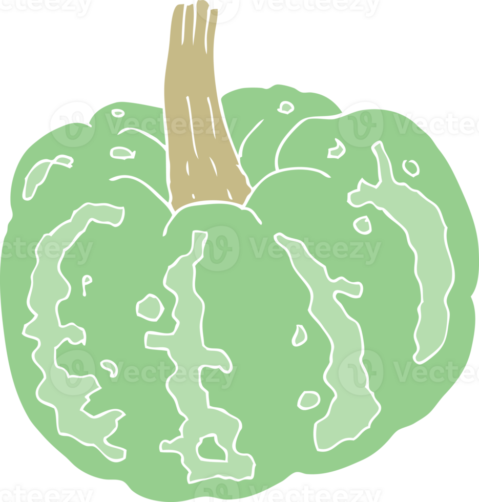 flat color illustration of squash png