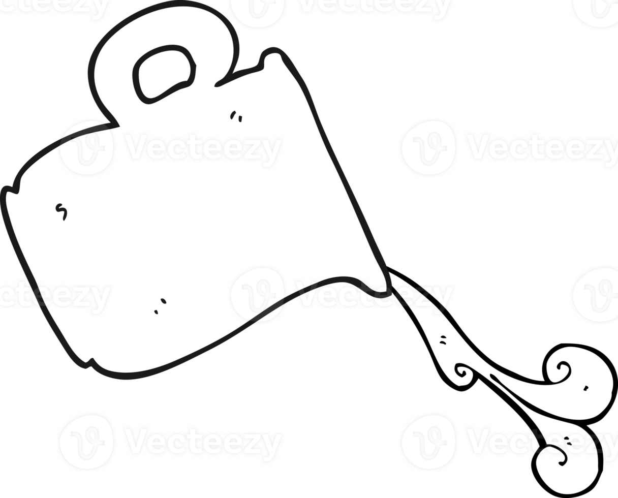 black and white cartoon pouring milk jug png