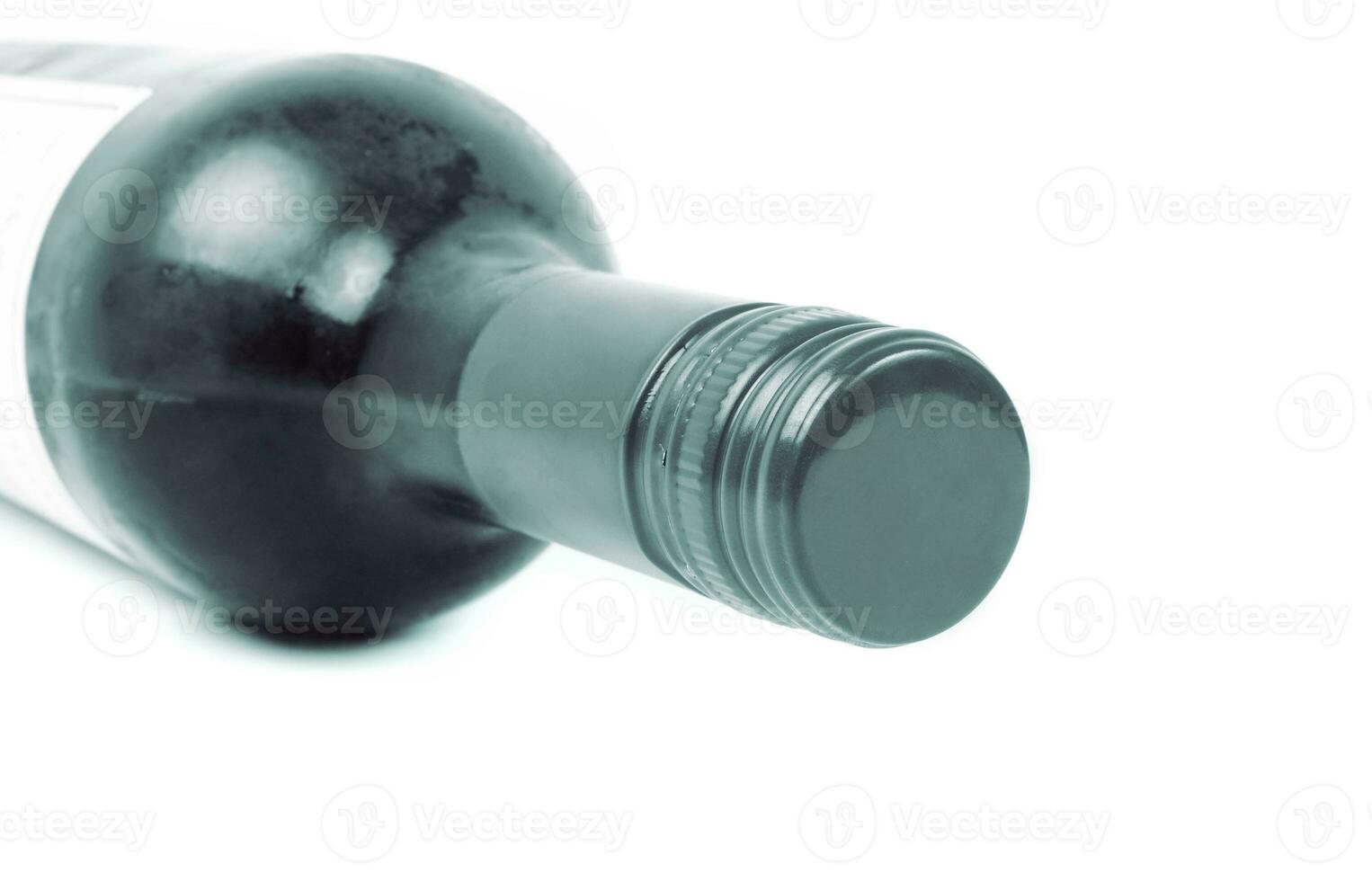 wine bottle closeup photo