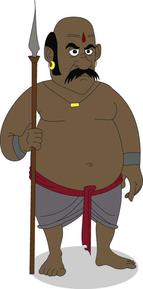 Indian Child Character Indian Old Character Indian Young Character 2D Cartoon vector