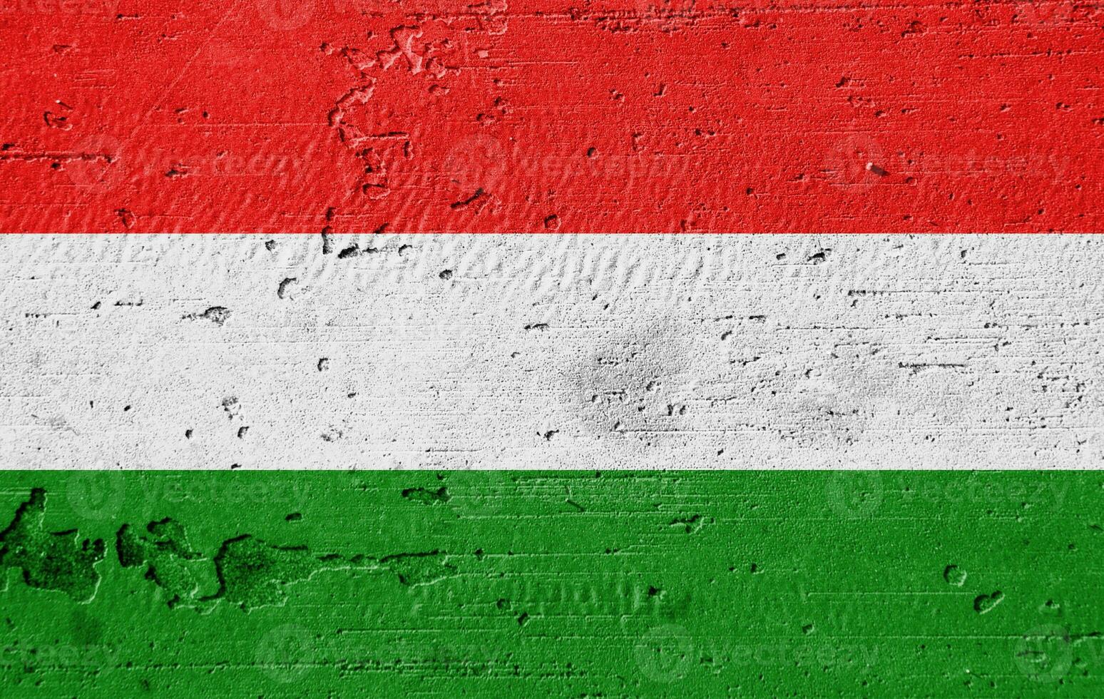 Country flag painted on the wall photo