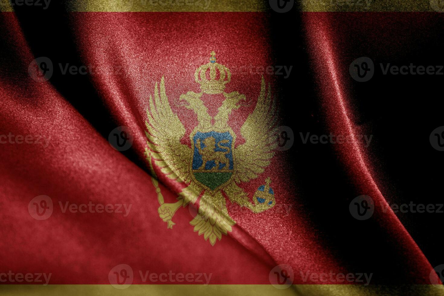 Abstract smooth silk background with the country flag photo