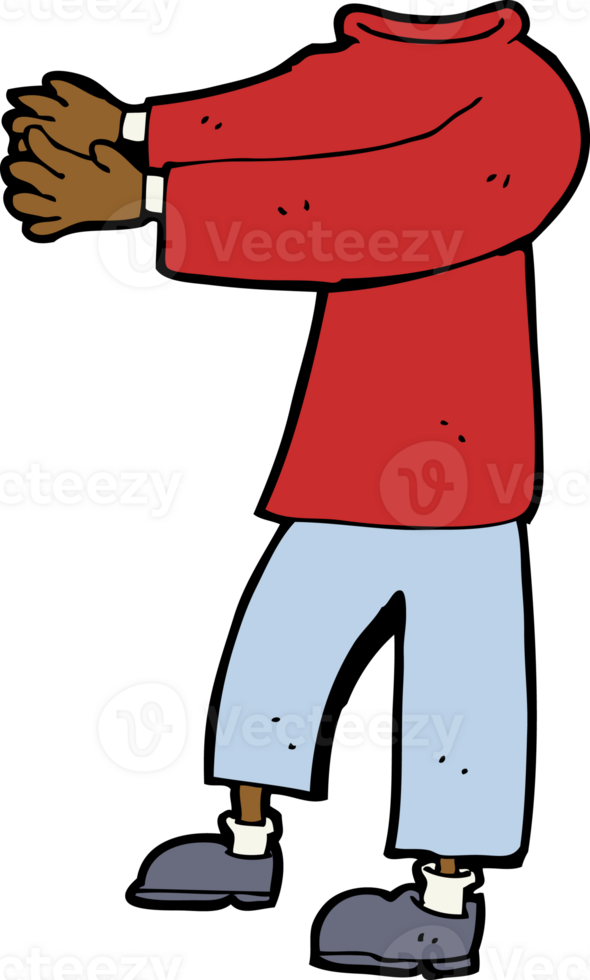 cartoon headless body mix and match cartoons or add own photo png