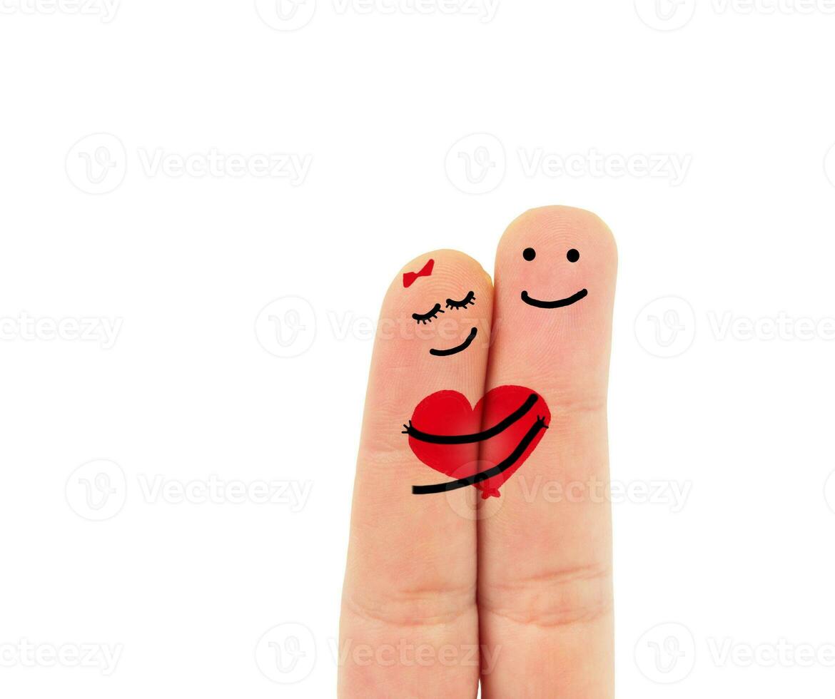 fingers in love photo