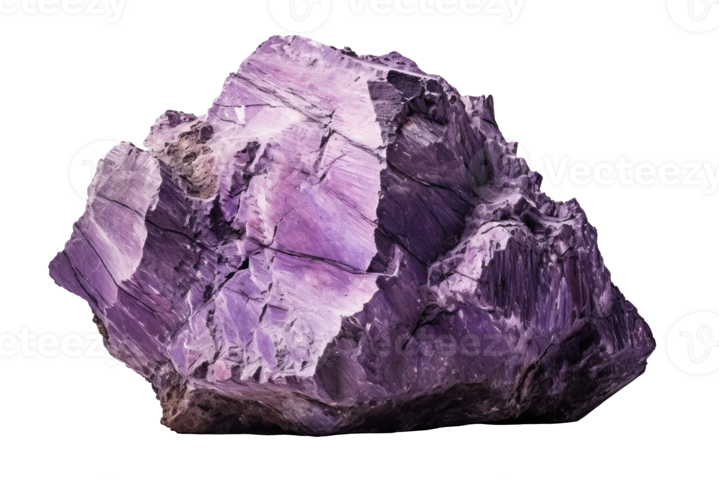 AI generated Heavy Purple Rock Texture png