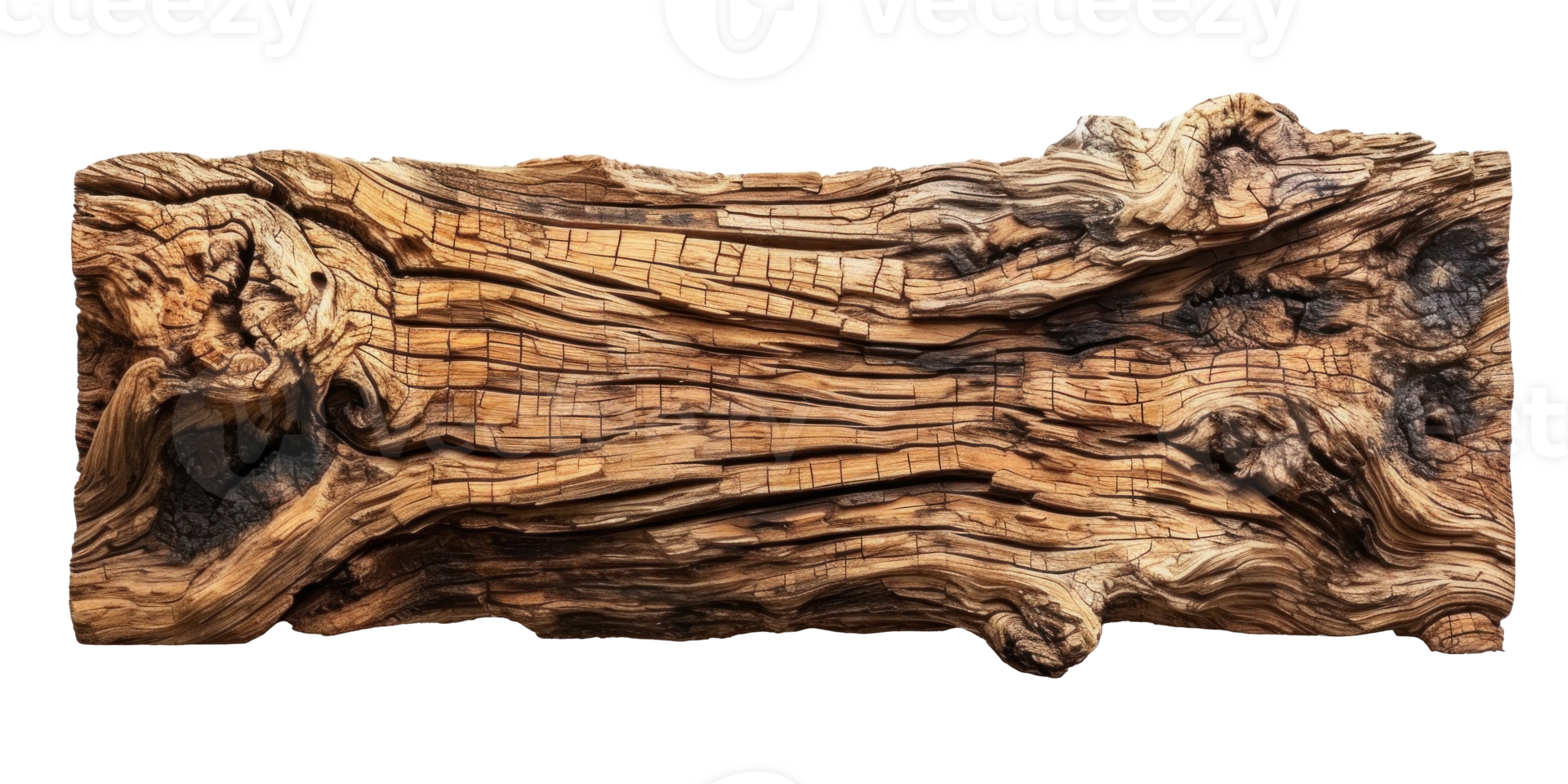 AI generated Textured Rough Wooden Surface Closeup png