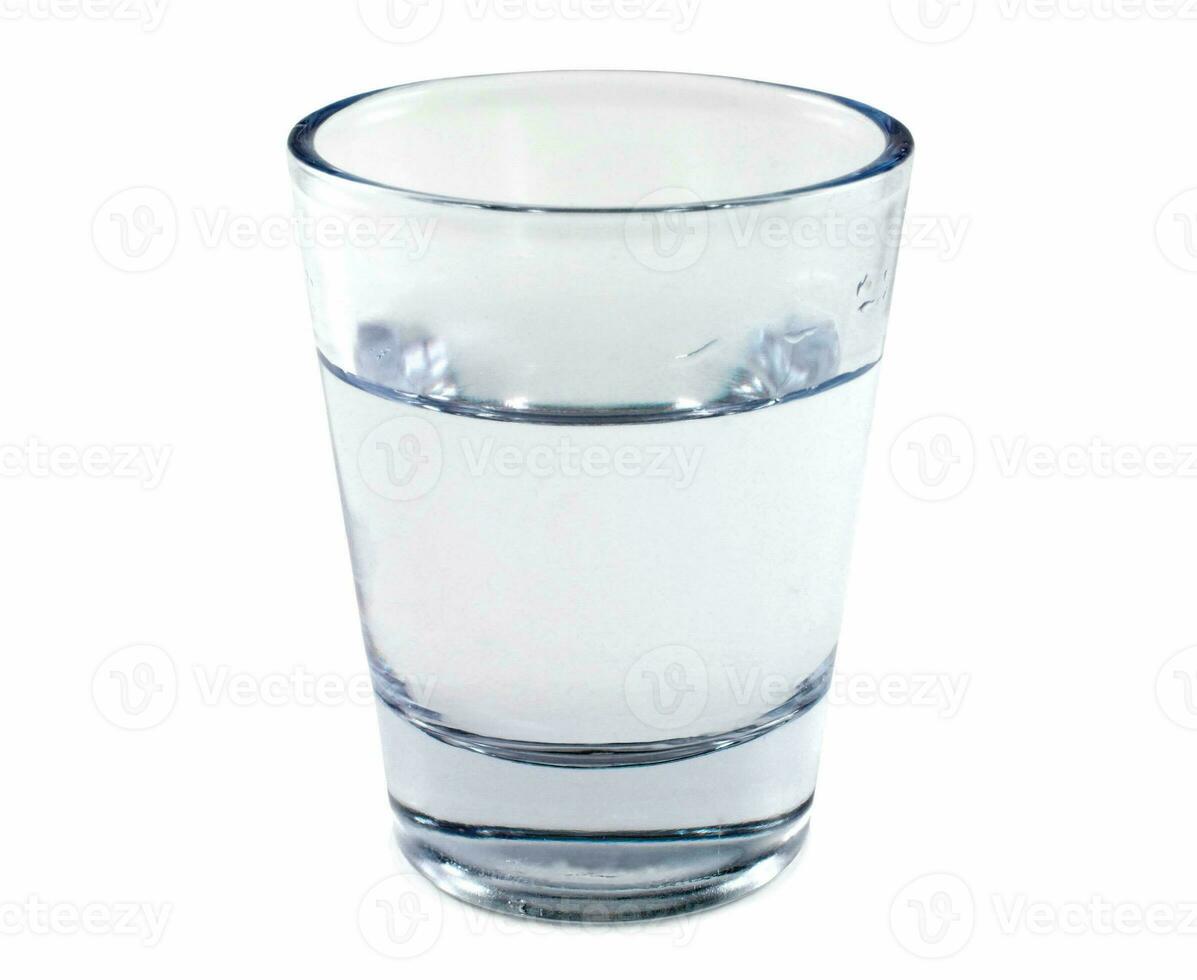 vaso de agua foto