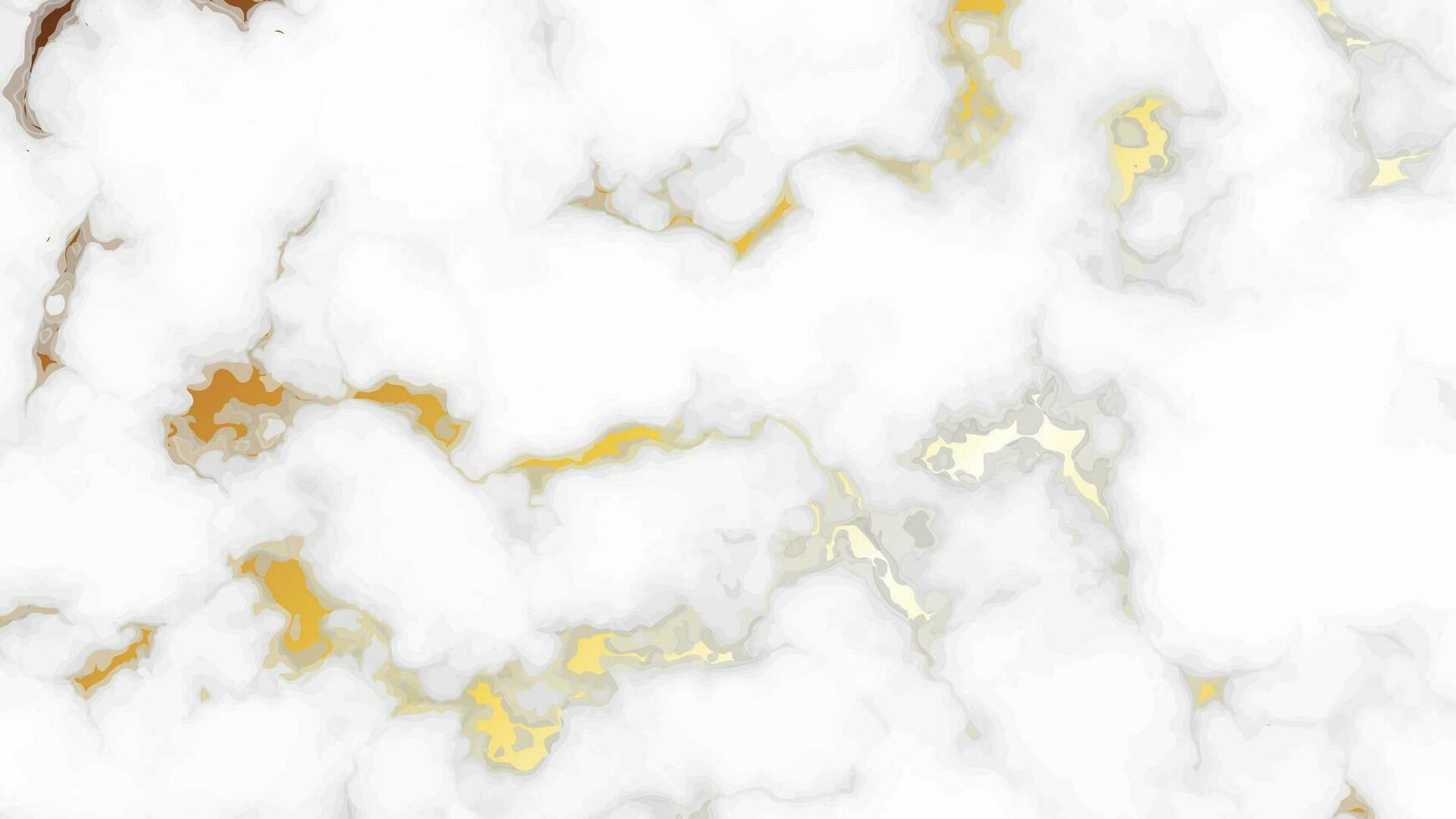 Gold marble texture background vector