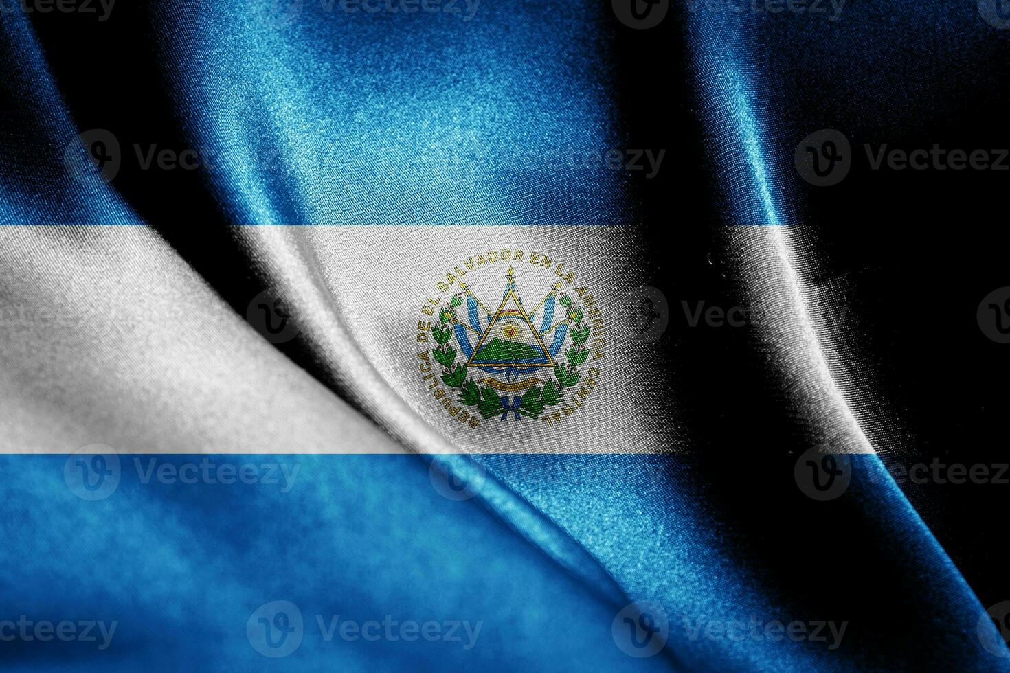 Abstract smooth silk background with the country flag photo
