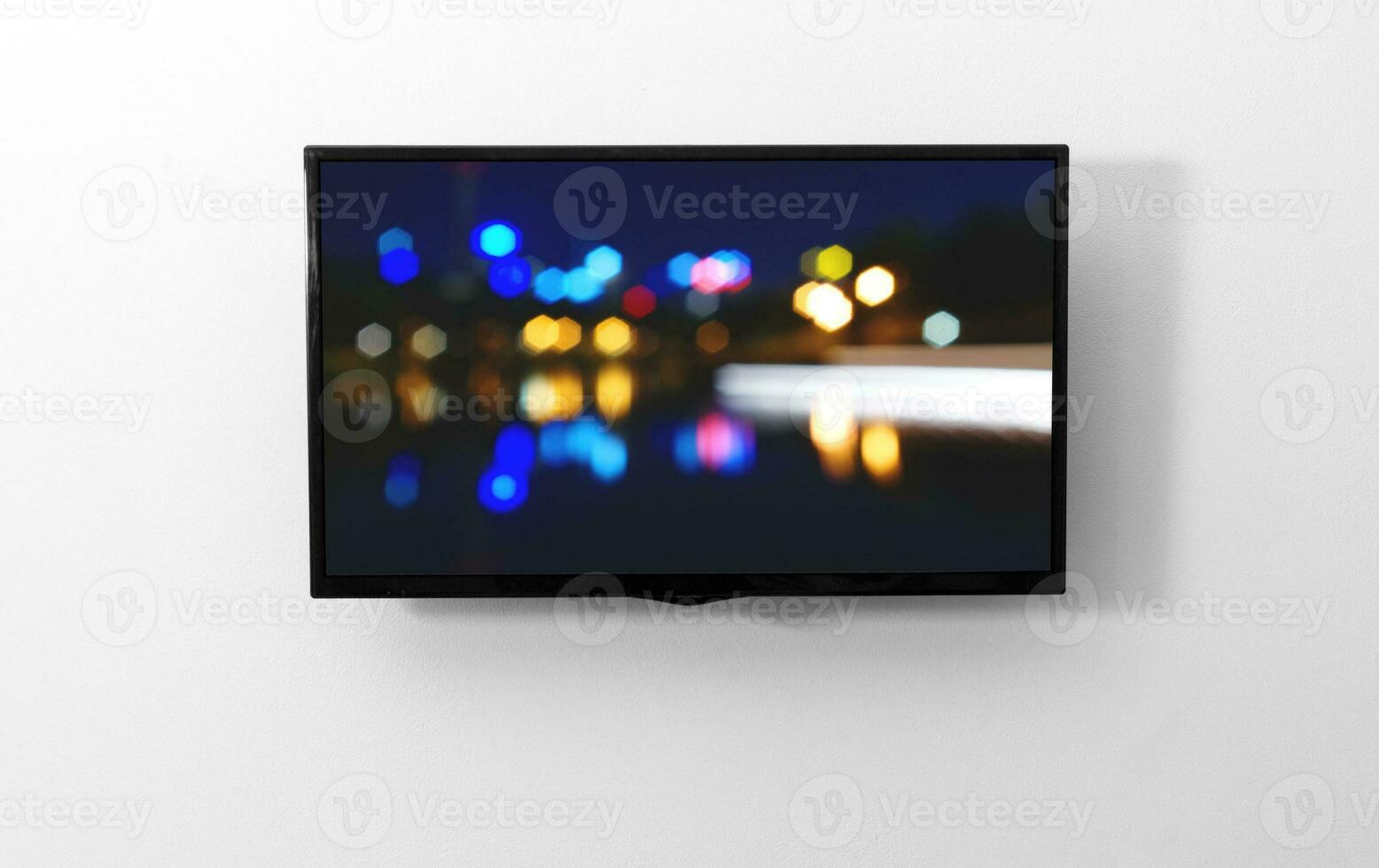 TV monitor on the wall photo