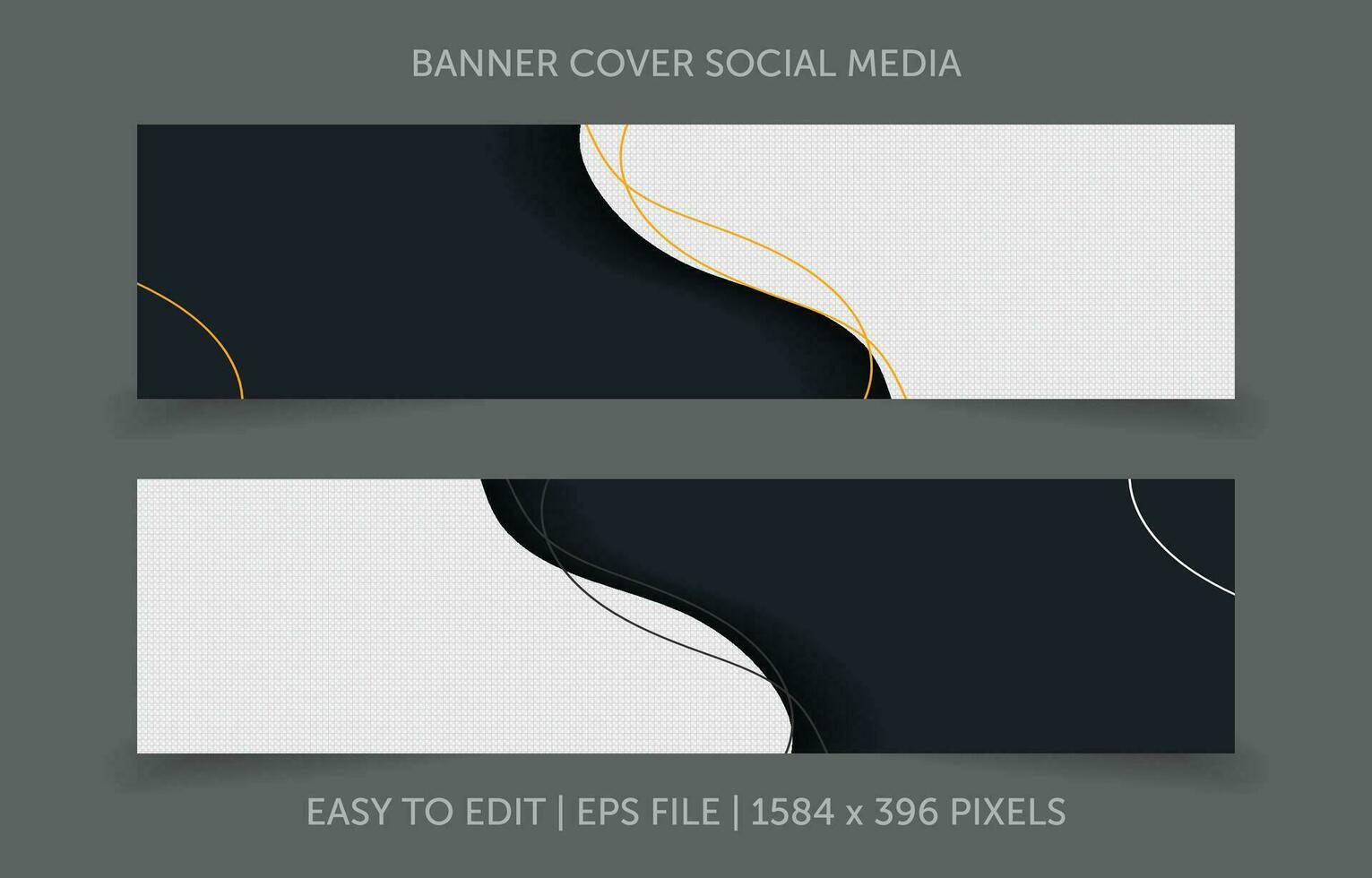 Cover banner promotion abstract background for social media website vector