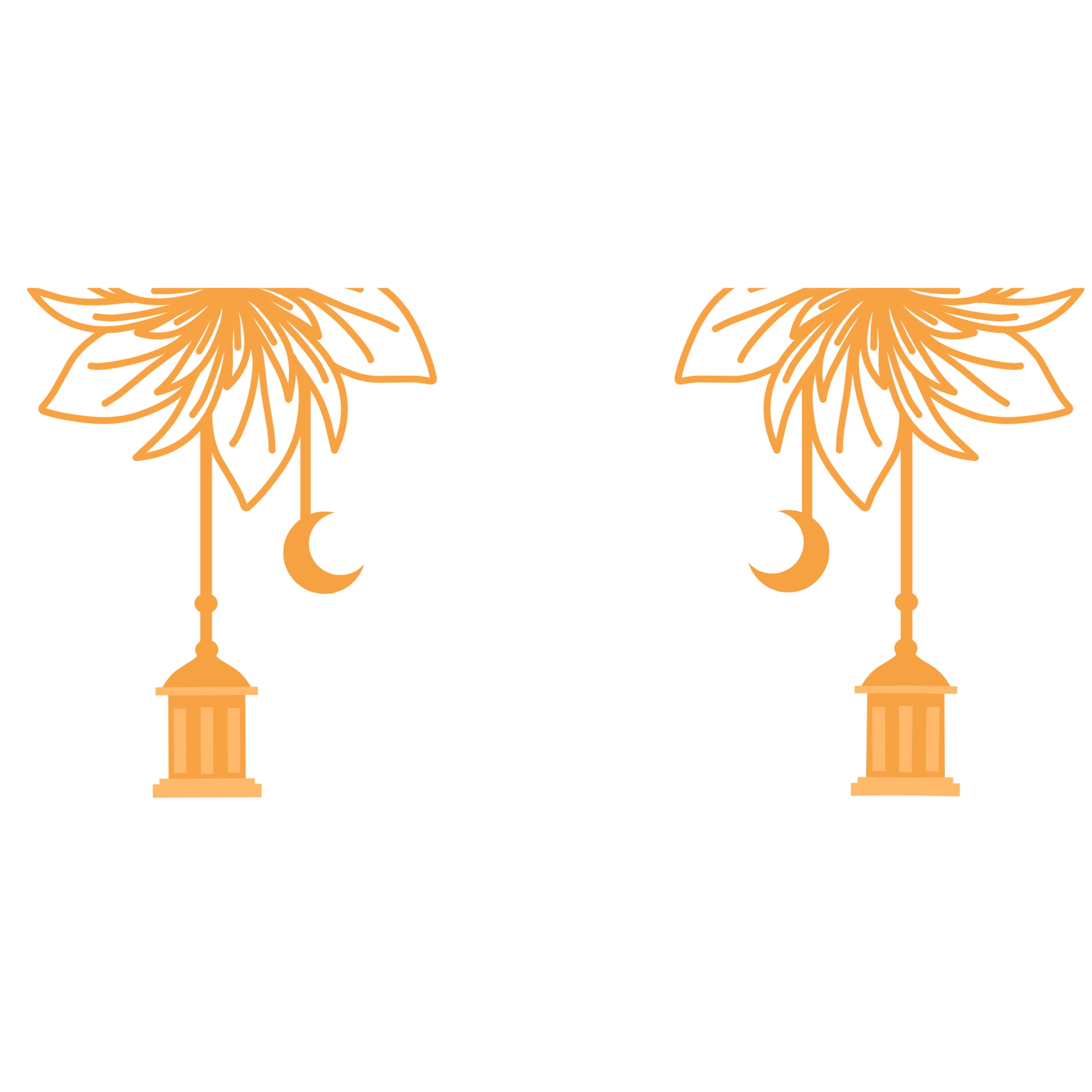 ramadan hanging decorations png