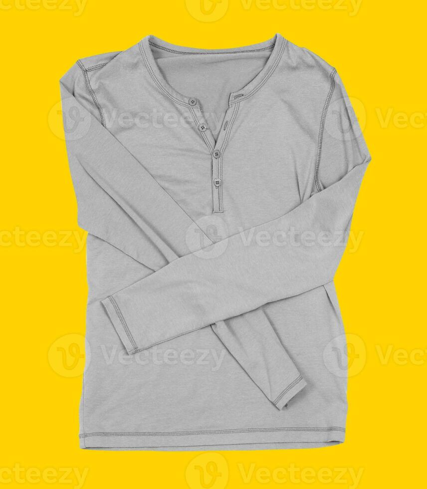 shirt on yellow background photo