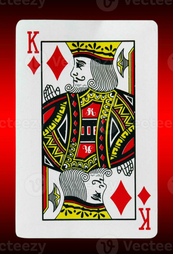 king card closeup photo