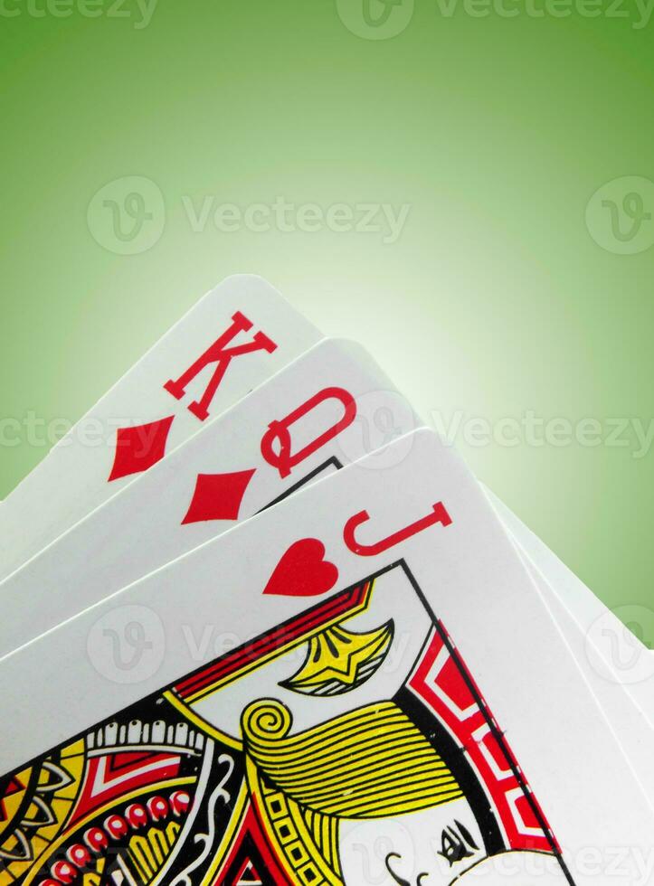 playing card closeup photo