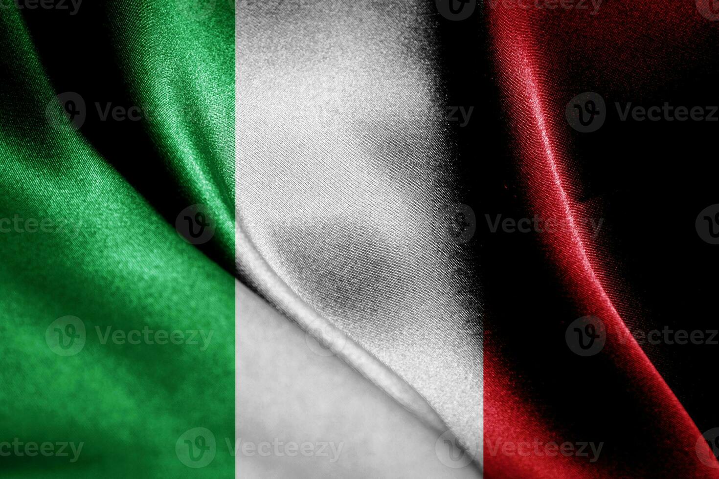 Abstract smooth silk background with the country flag photo