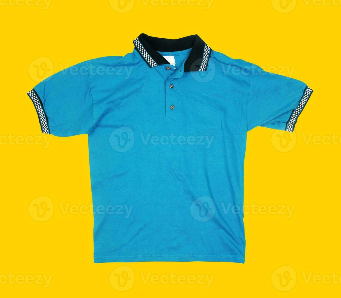 shirt on yellow background photo