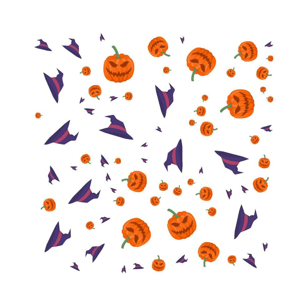 pattern halloween illustration vector