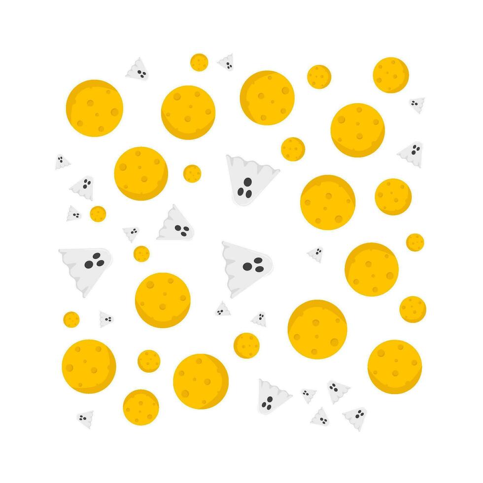 pattern halloween illustration vector