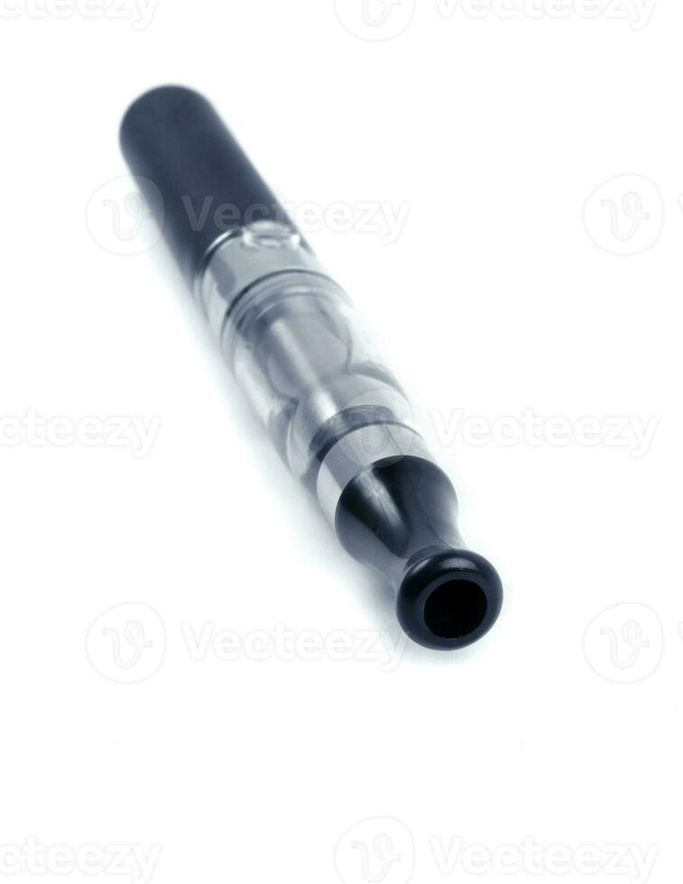 electronic cigarettes on white photo