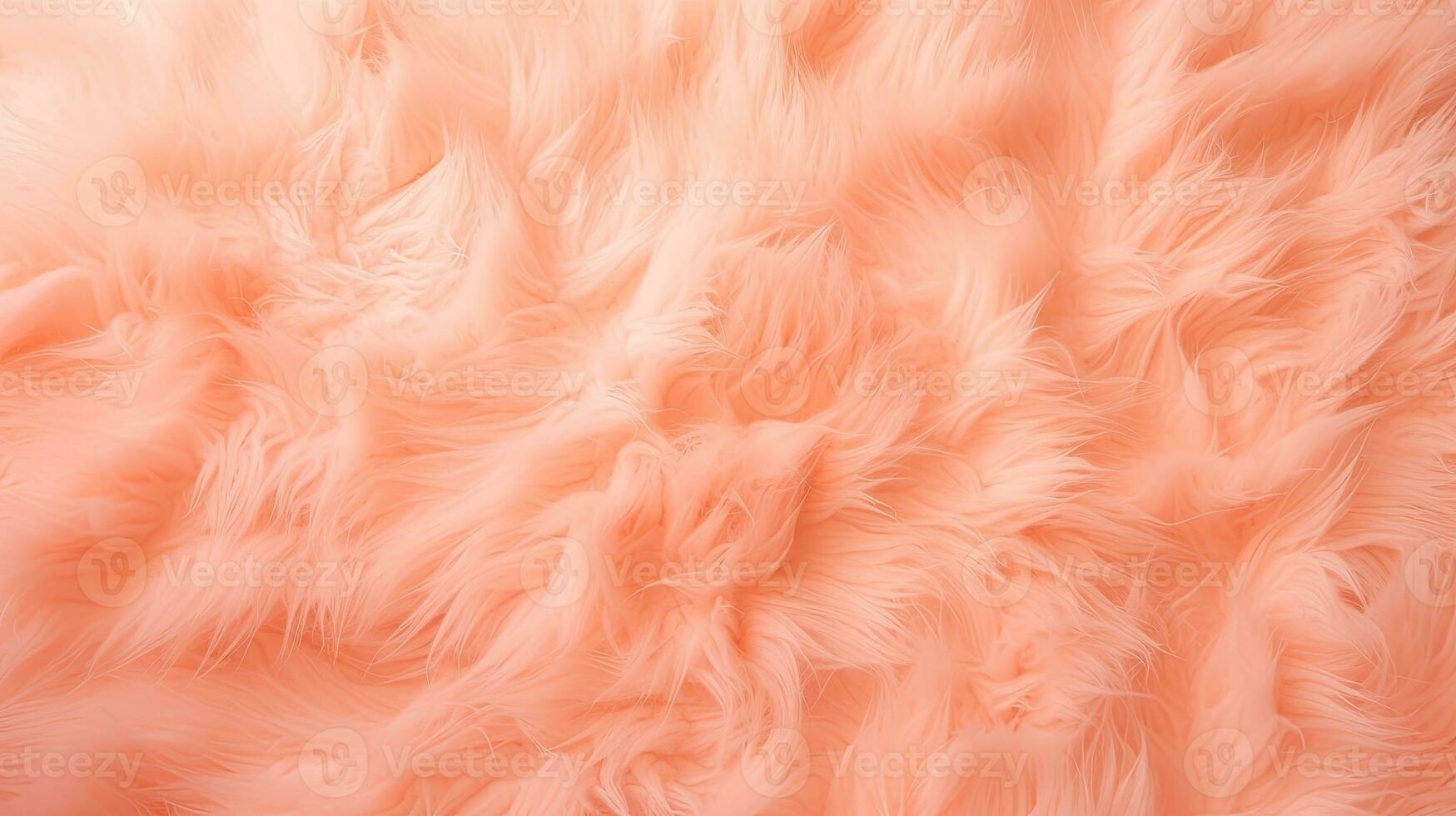 AI generated Soft Peach Fuzz Texture in Pastel Color for Comfort and Style photo