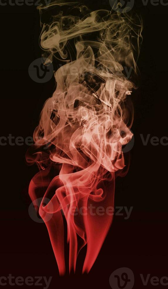 abstract smoke shape photo