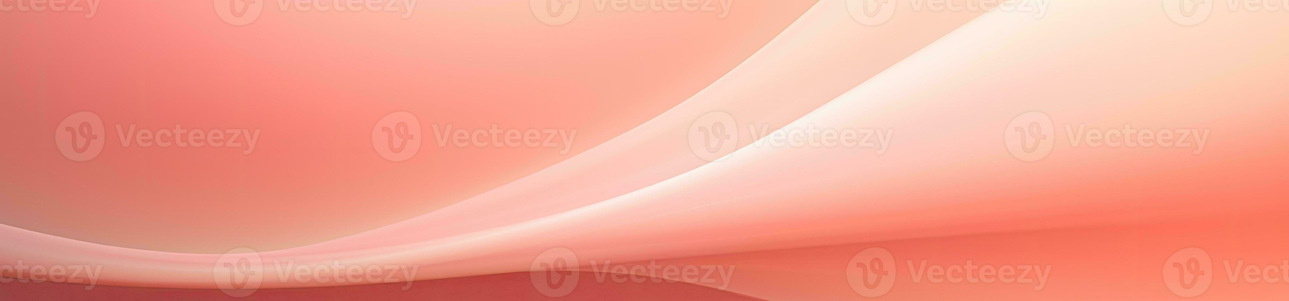 AI generated Abstract Silk Drapery in Peach Fuzz, Color of Elegance. photo