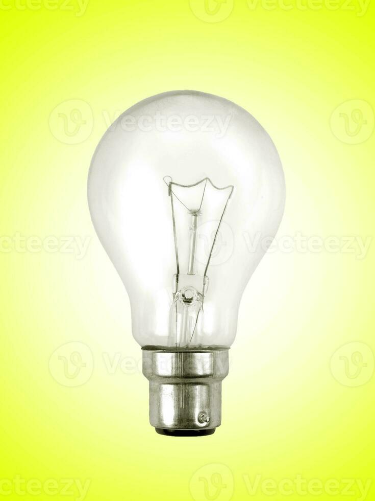 light bulb closeup photo