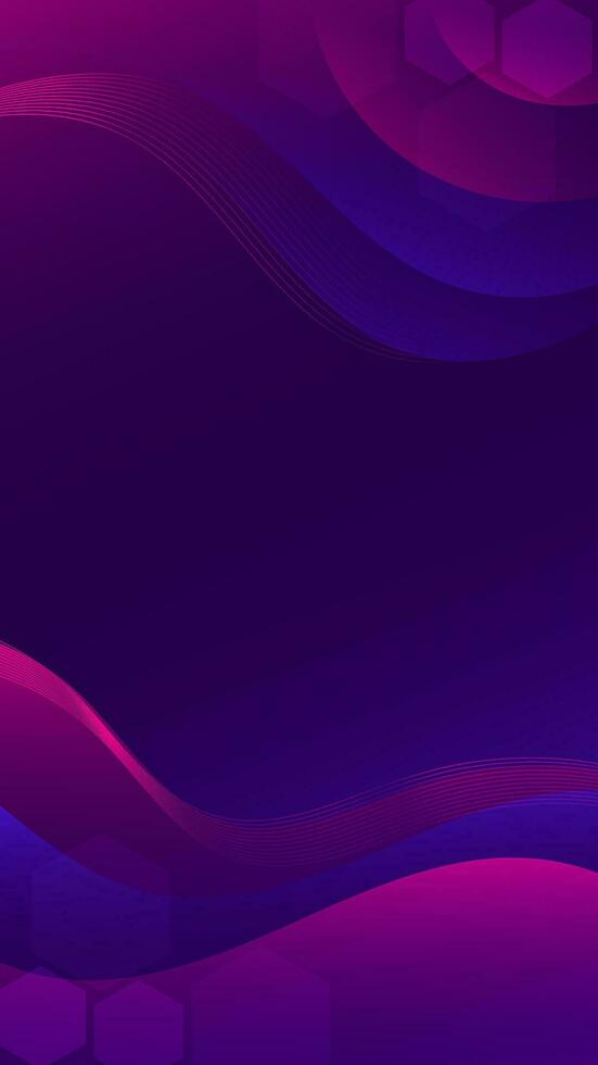 Abstract background purple and blue with wavy lines and gradients is a versatile asset suitable for various design projects such as websites, presentations, print materials, social media posts vector