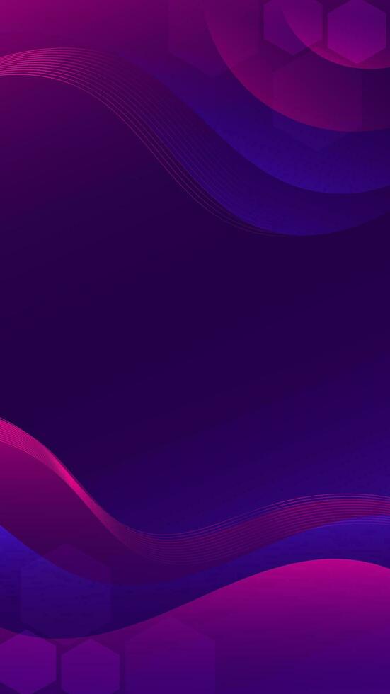 Abstract background purple and blue with wavy lines and gradients is a versatile asset suitable for various design projects such as websites, presentations, print materials, social media posts vector