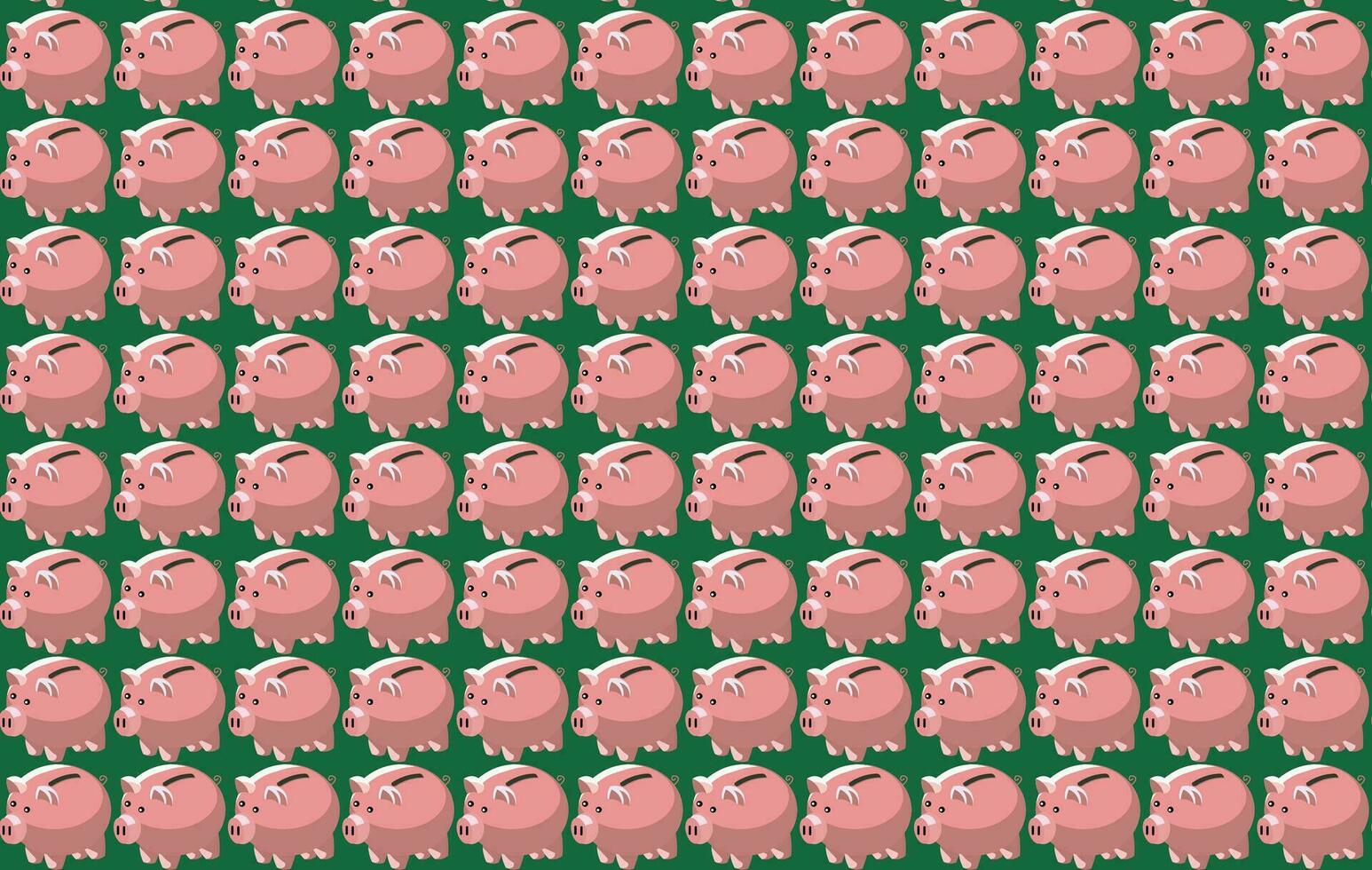 coin piggy bank pattern background money finance earnings background vector