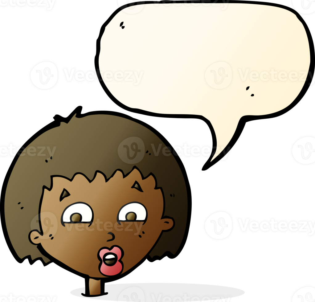 cartoon shocked expression  with speech bubble png