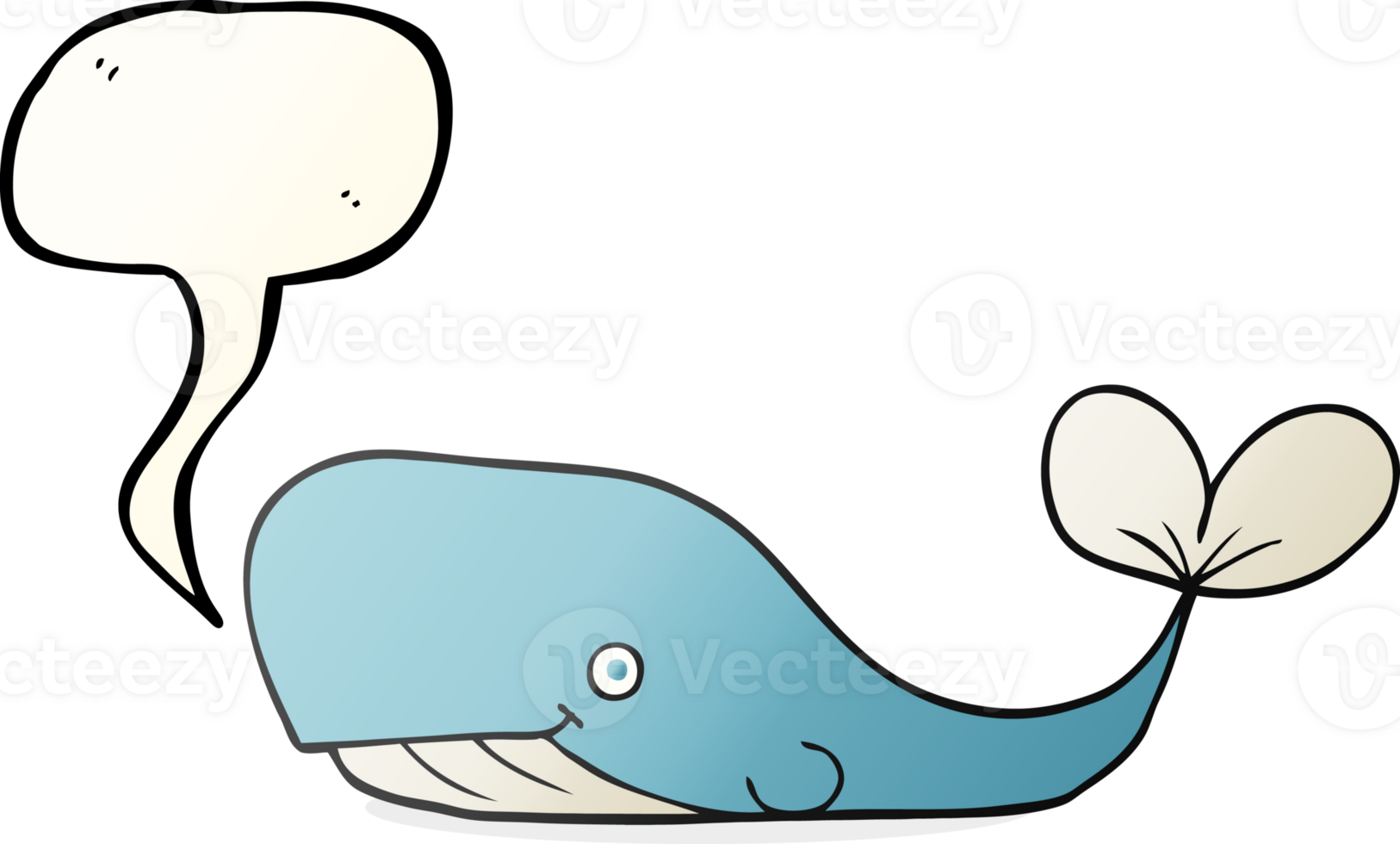 speech bubble cartoon whale png