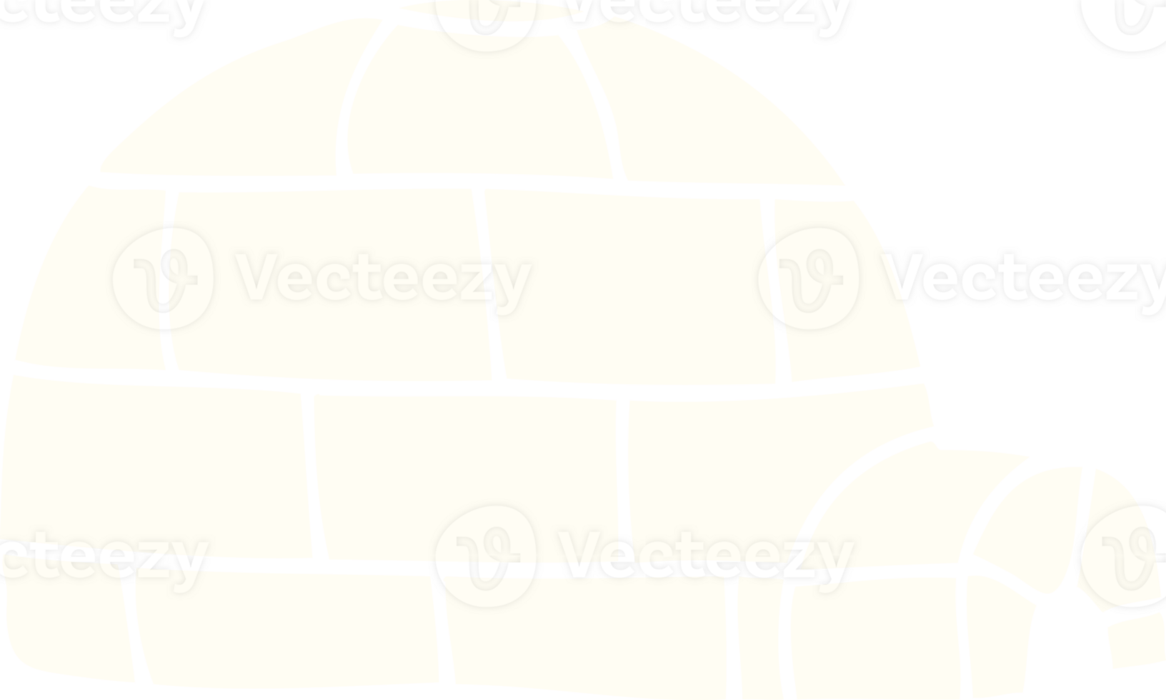 cartoon doodle ice igloo png