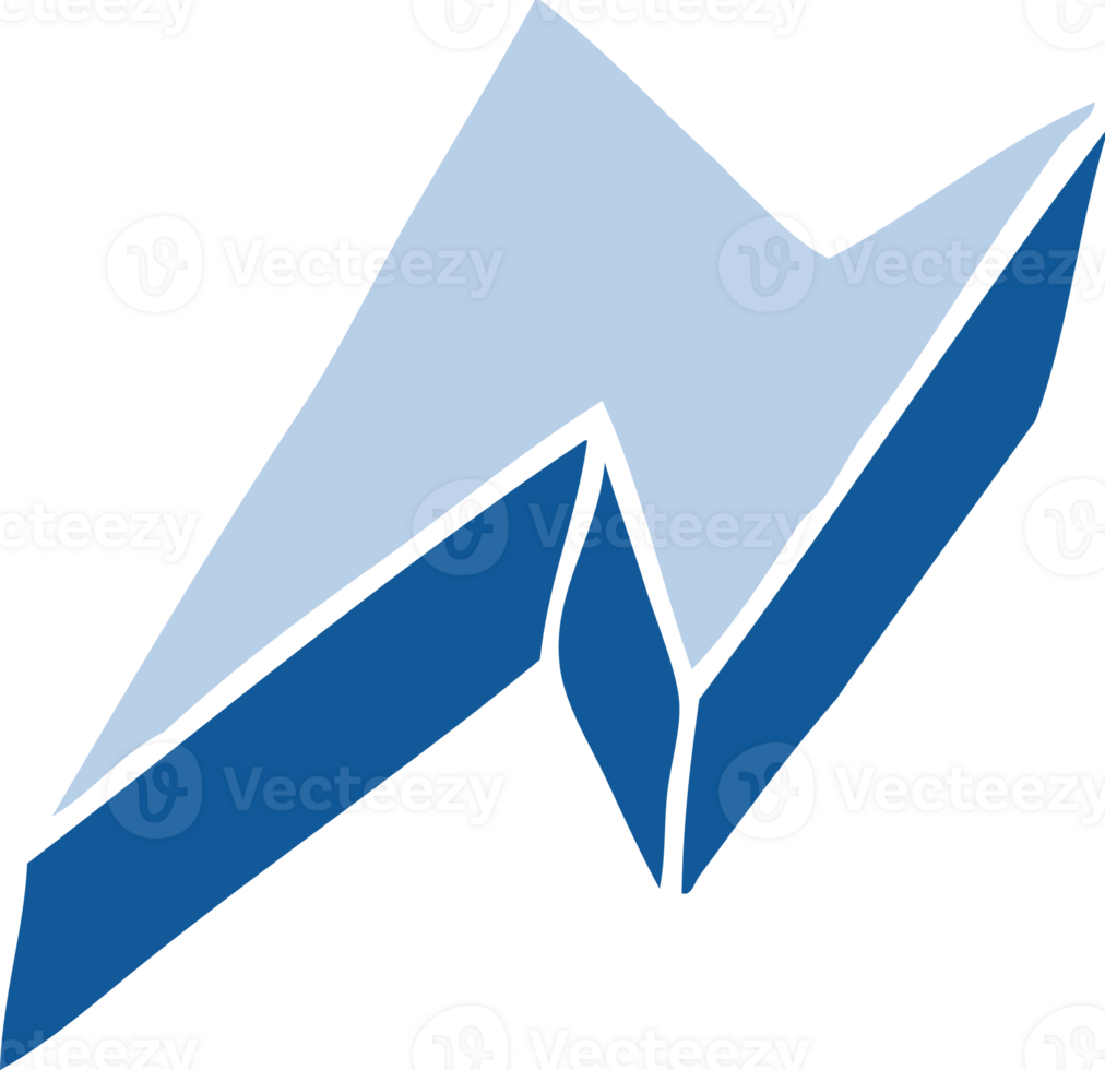 cartoon doodle decorative lightning bolt png